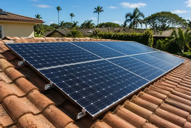 Installation de panneaux solaires à Croignon